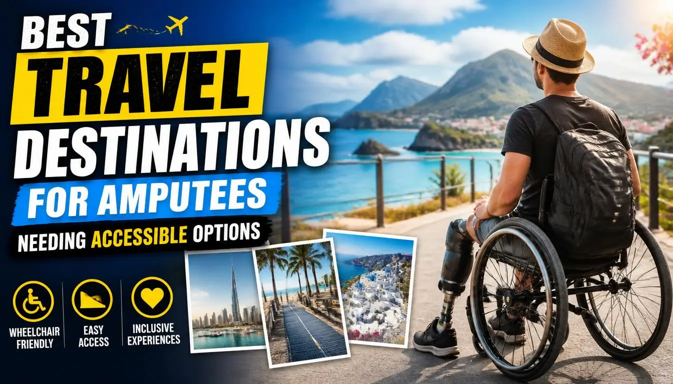 Best Travel Destinations for Amputees Needing Accessible Options