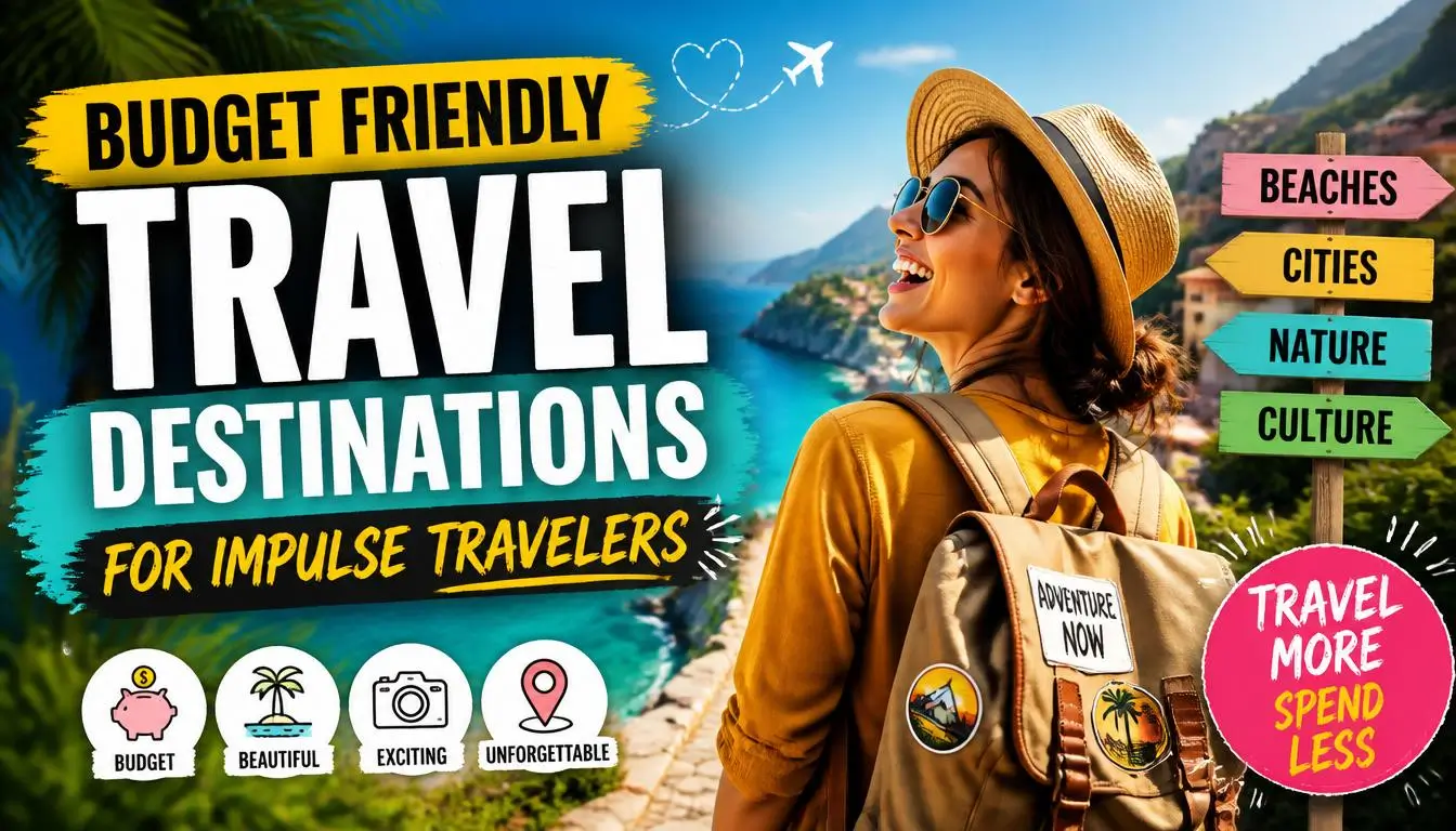 Budget Friendly Travel Destinations for Impulse Travelers