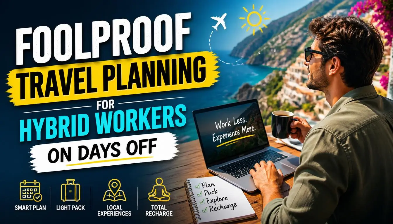 Foolproof Travel Planning for Hybrid Workers on Days Off