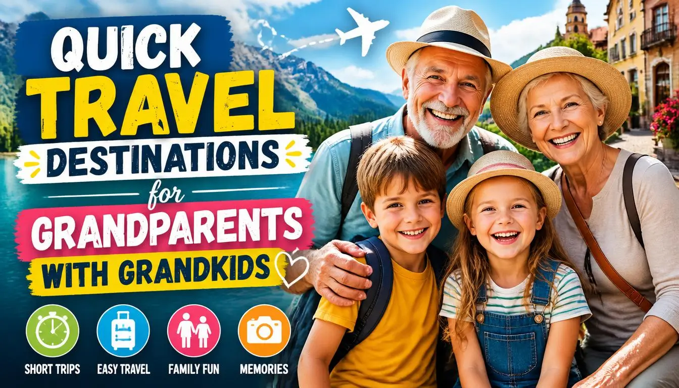 Quick Travel Destinations for Grandparents With Grandkids