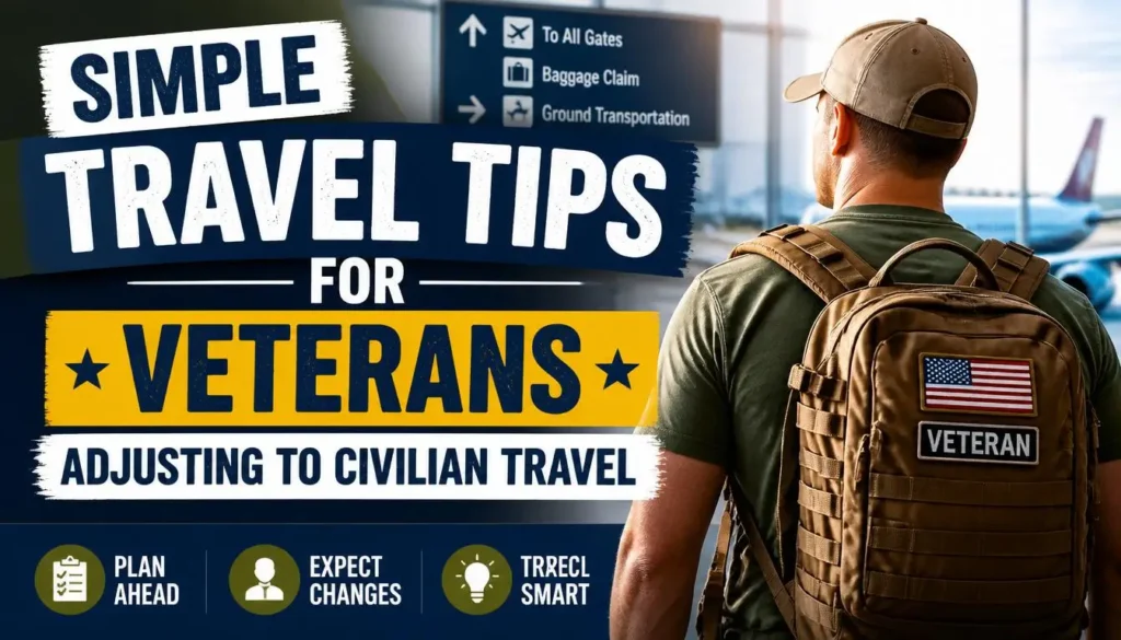 Simple Travel Tips for Veterans Adjusting to Civilian Travel